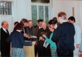 Polska Diakonia z wizytą u ks. L. Giussaniego, Mediolan 1994
