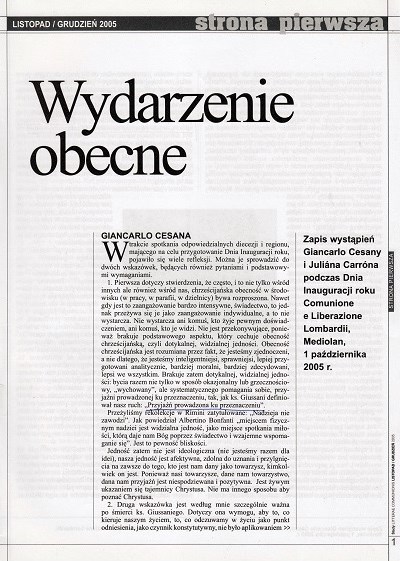Strona Pierwsza 2005